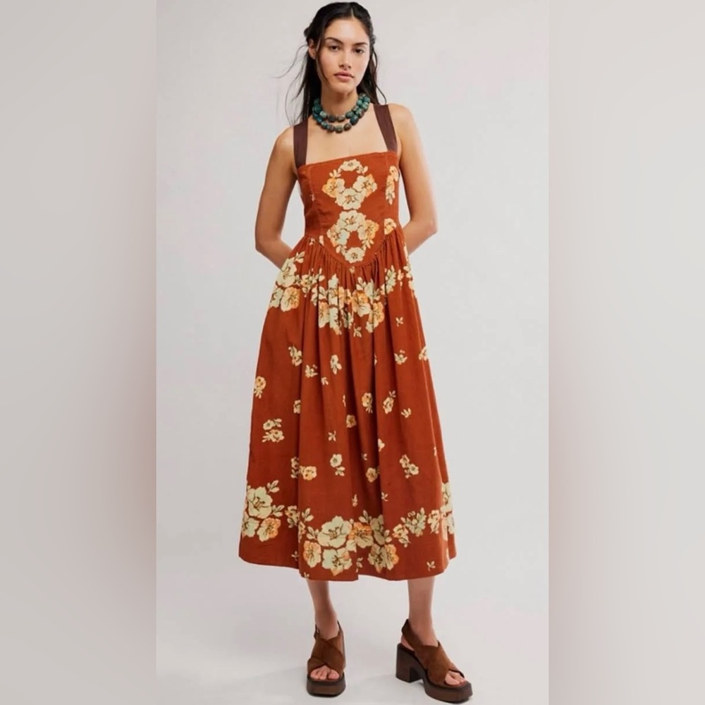 Free People Until Dawn Midi Dress